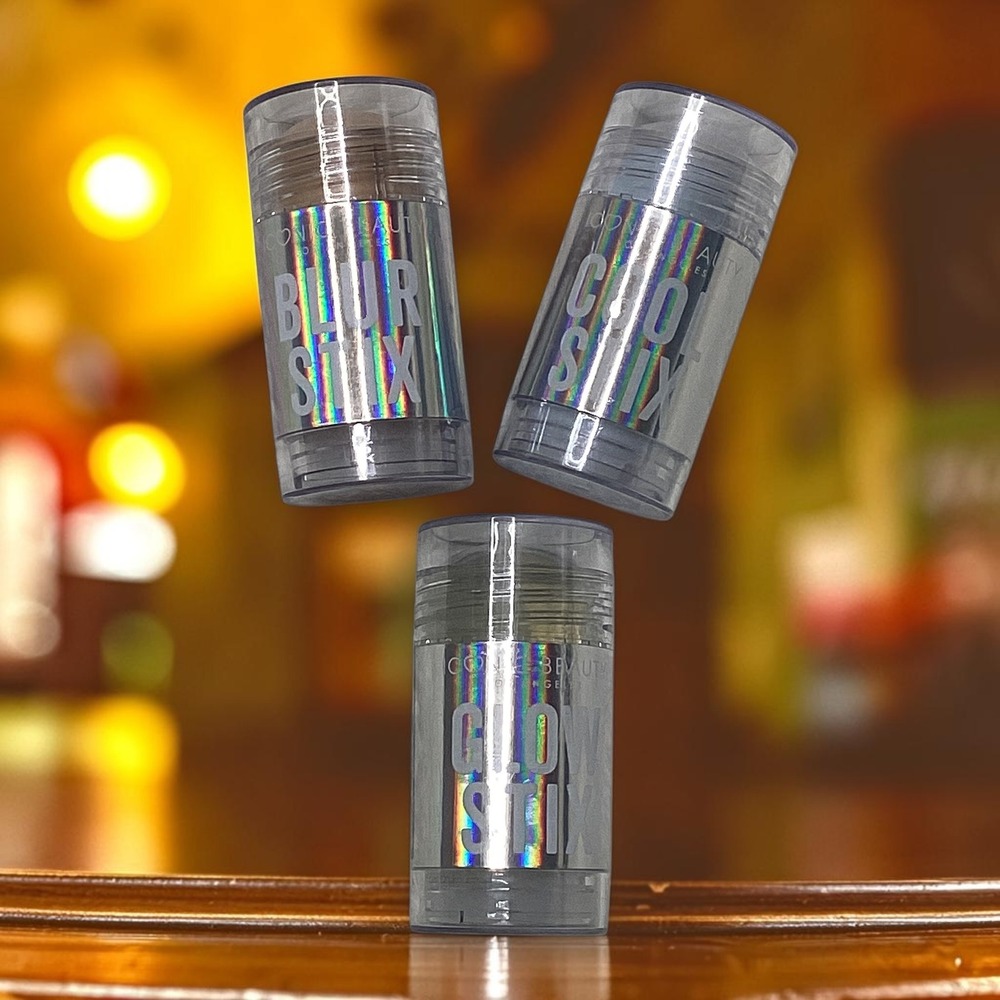 Iconic Beauty Los Angeles Face Stick Trio Blur Stix‎ Glow Stix Cool Stix Set New